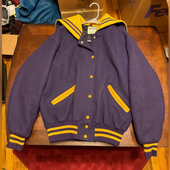 Vintage High School Letterman Jacket / Unisex - Picture 2 of 3